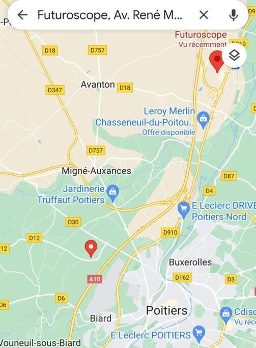 Maison De Vacances A Poitiers,Proche Futuroscope Vouneuil-sous-Biard Luaran gambar